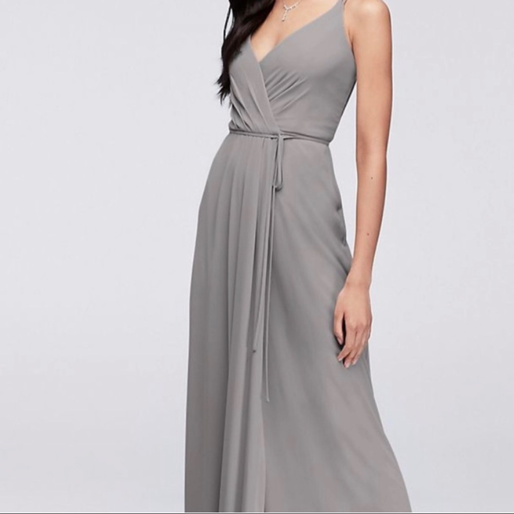 David Bridal’s Wrap Dress Mercury